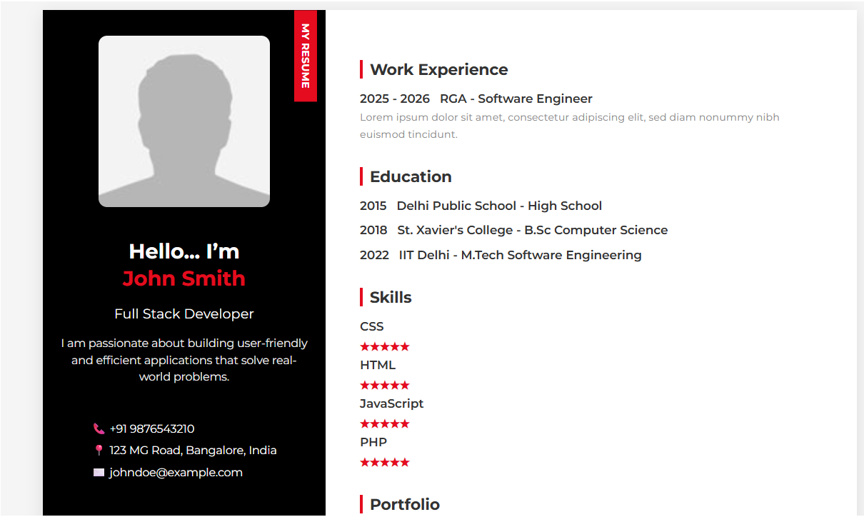 Resume 3