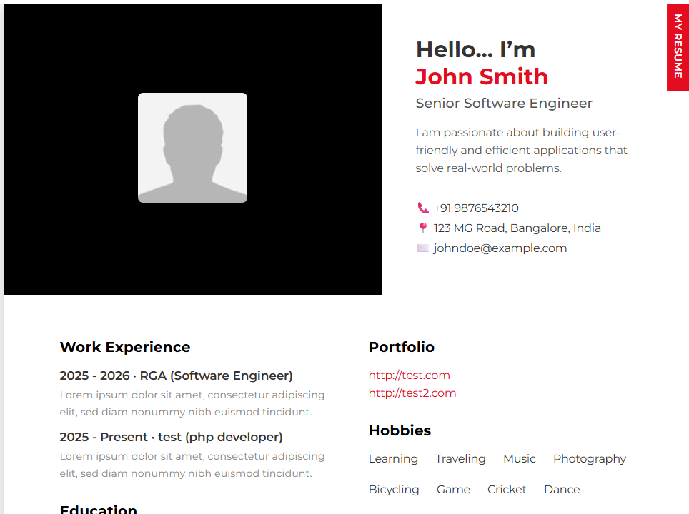 Resume 2